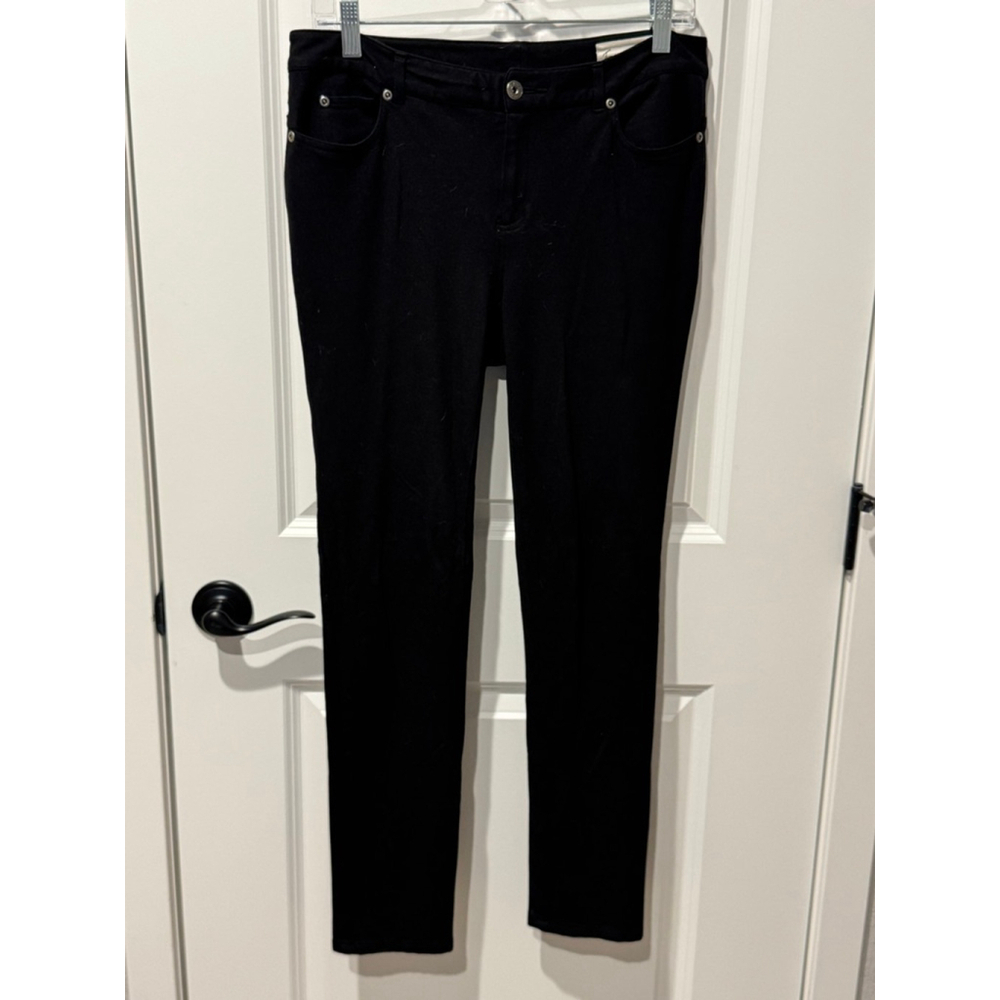 Women's Vince Camuto Black knit Skinny Pants Size 6